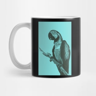 Macaw Bitmap Effect Mug